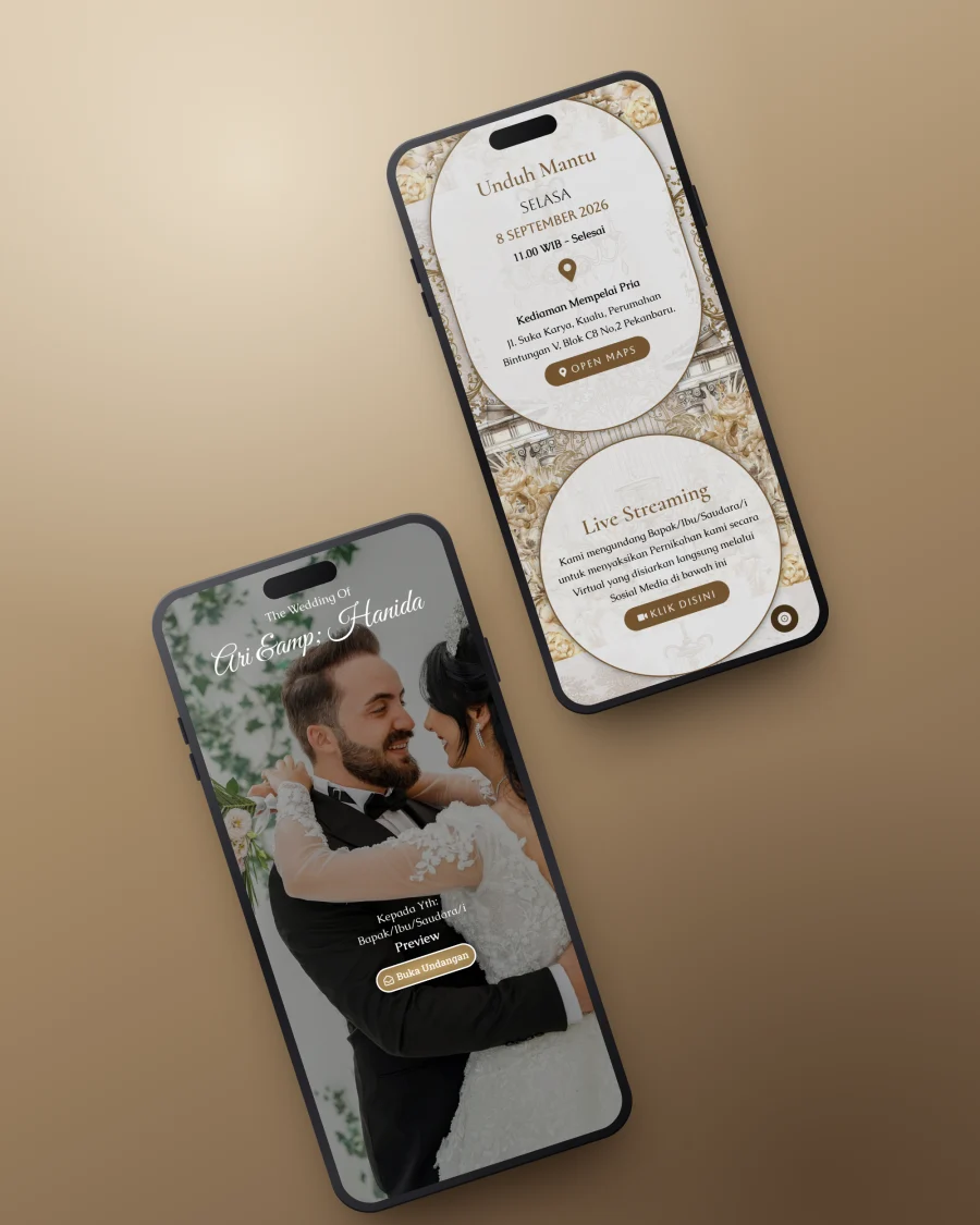 Pratinjau template Kencana