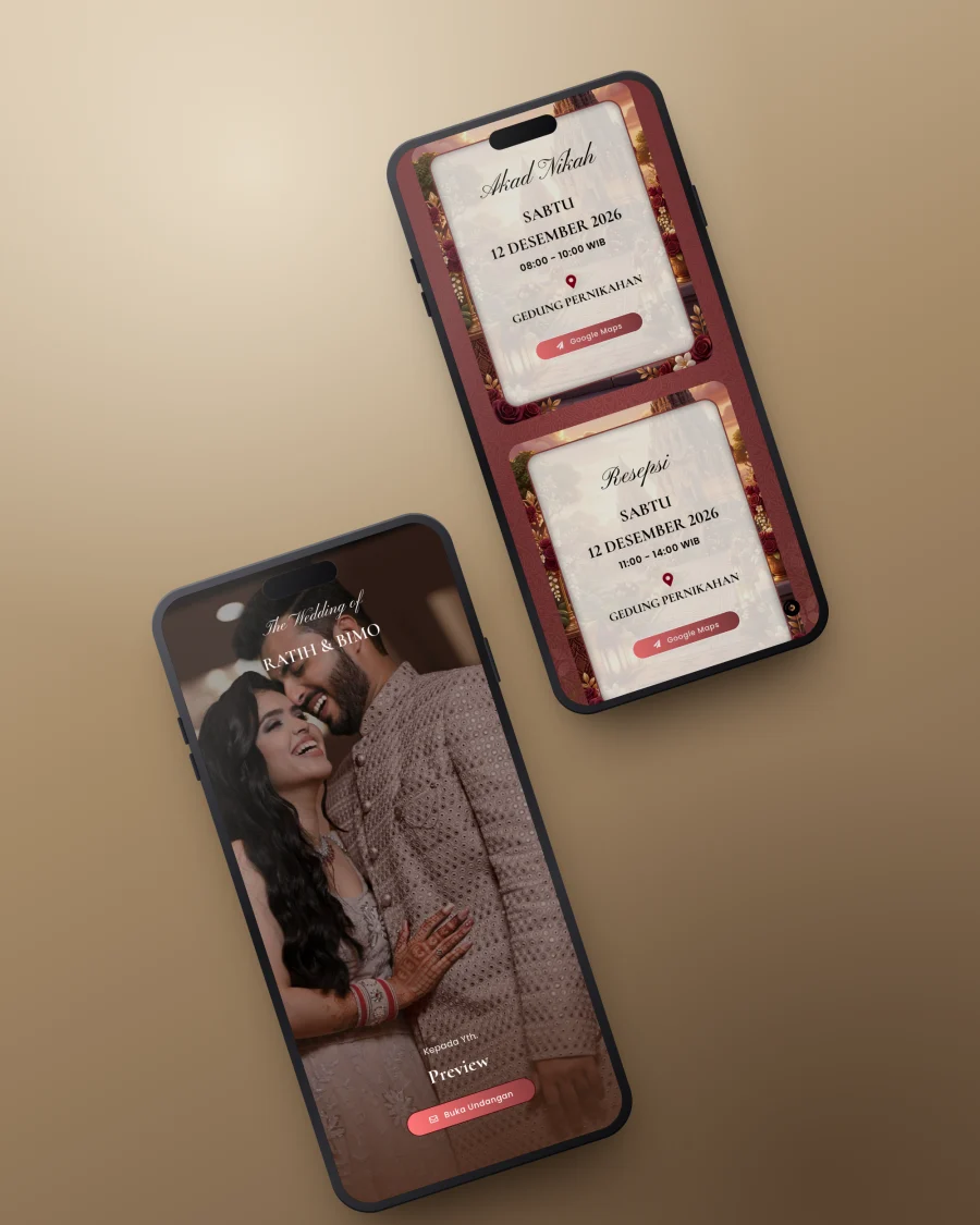 Pratinjau template Sanjaya